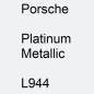 Preview: Porsche, Platinum Metallic, L944.